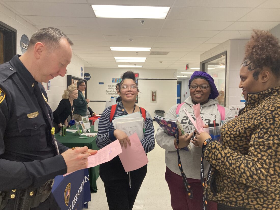 Job Fair Has Wheeling Park High School Students Thinking About the